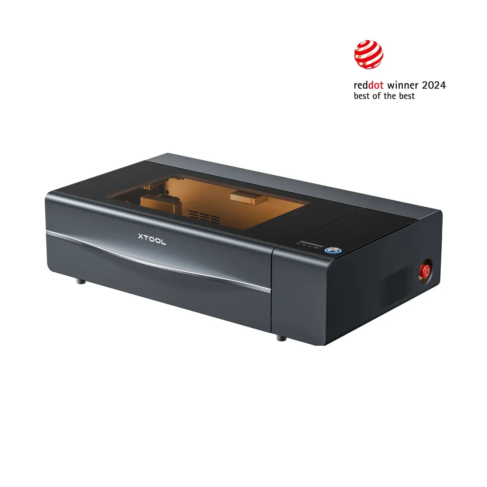 xTool P2S - Découpeur Laser CO2 de Bureau Polyvalent et Intelligent de 55W